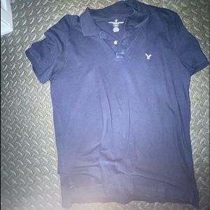 American Eagle Polo, navy, size L